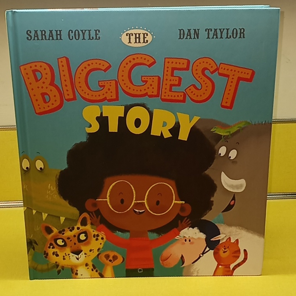 African American "The BIGGEST STORY" Children's Story Book